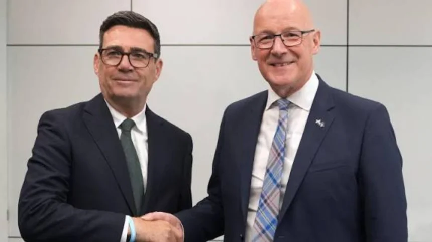 Andy Burnham Meets John Swinney for Major Devolution Summit Glasgow 2026