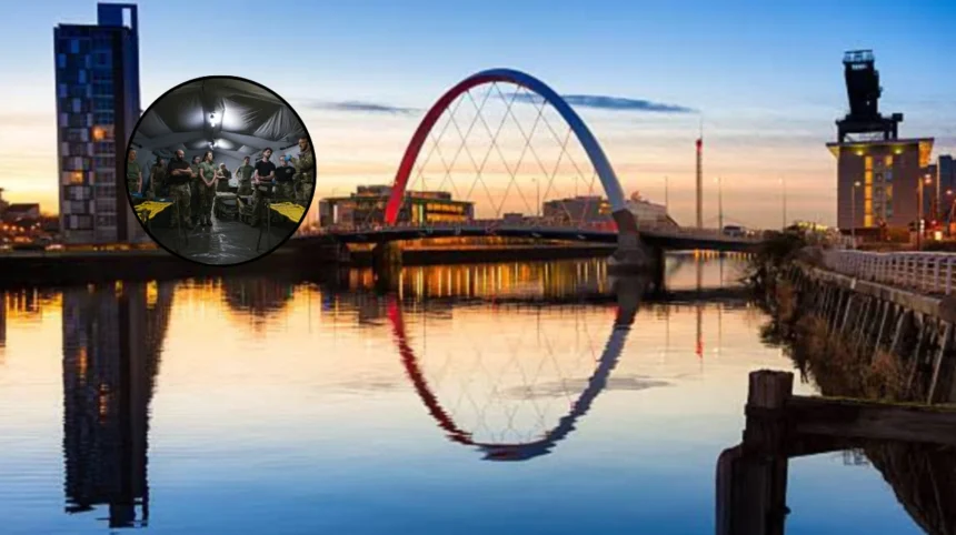 Commandos Build Underground Field Hospital Near Glasgow 2026