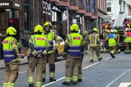 Glasgow Bar Fire Draws Nine Appliances to City Centre, Glasgow 2026