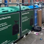 Glasgow Bin Hub Collection Intervals Doubled Across City Centre 2026