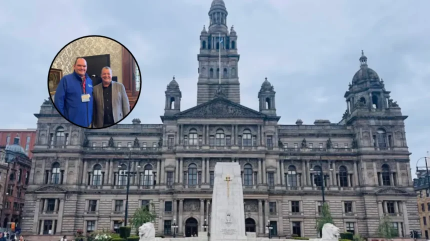 Glasgow Council Leader Meets Homelessness Campaigners in Glasgow City Chambers 2026