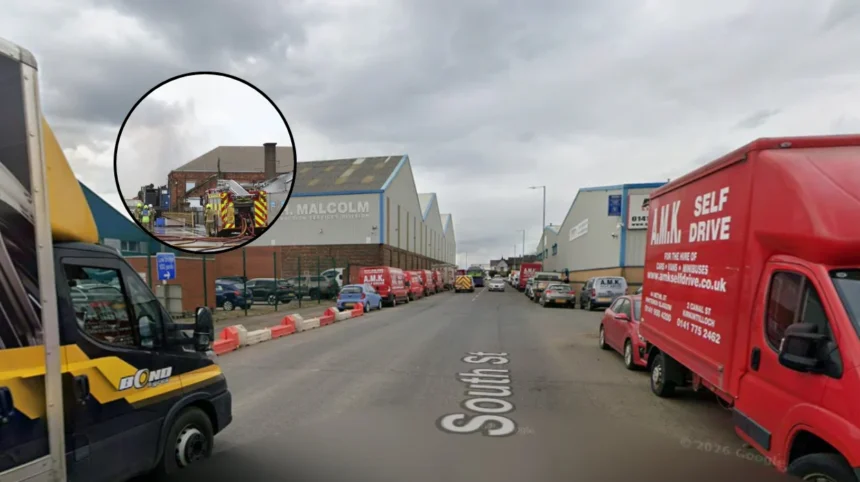 Glasgow South Street Industrial Fire Cleared in West End 2026