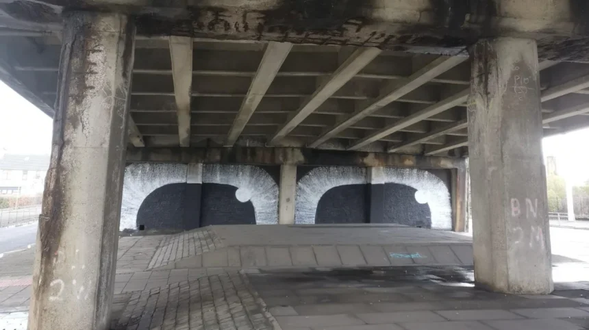 Glasgow Underpass Official Graffiti Trial Fails to Curb Anti-Social Behaviour Glasgow 2026