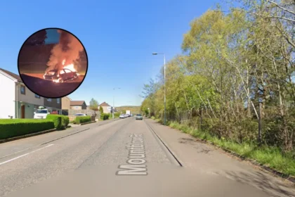 Man Charged After Stolen Audi Set Alight in Clydebank 2026