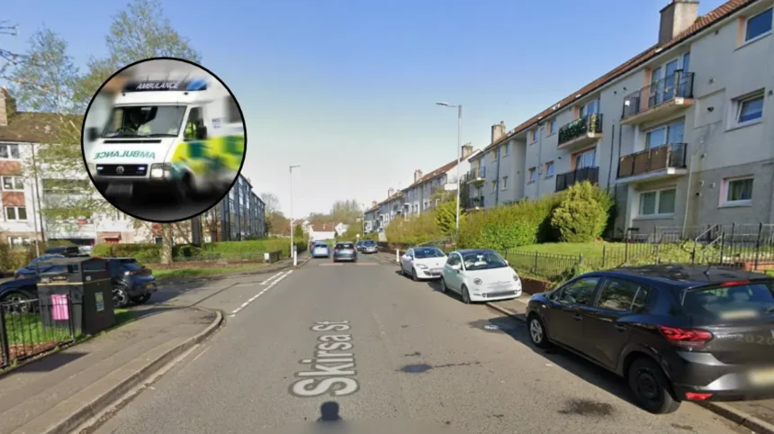 Person Hospitalised After Emergency Incident on Residential Cadder Street, Glasgow 2026