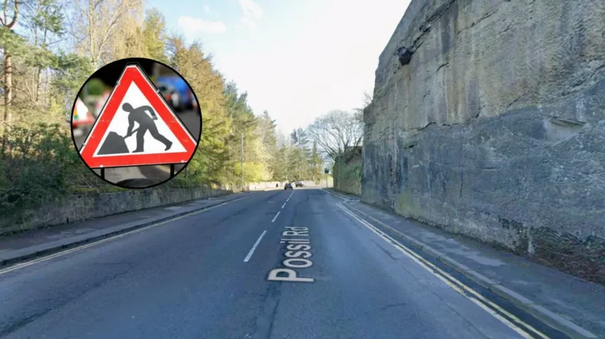 Possil Road Closes for Four Days for Maintenance Glasgow 2026